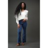 CHEMISIERS blanc dentelle transparent