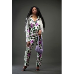 Ensemble imprimer violet