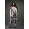 Ensemble imprimer violet