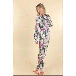 Ensemble imprimer violet