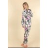 Ensemble imprimer violet