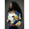 CHEMISE coton oversize motifs florale