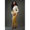 Pantalon jaune moutarde