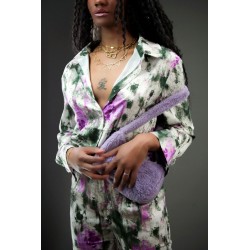 Ensemble imprimer violet
