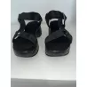 Sandales compensées noires très confortables