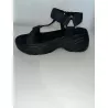Sandales compensées noires très confortables